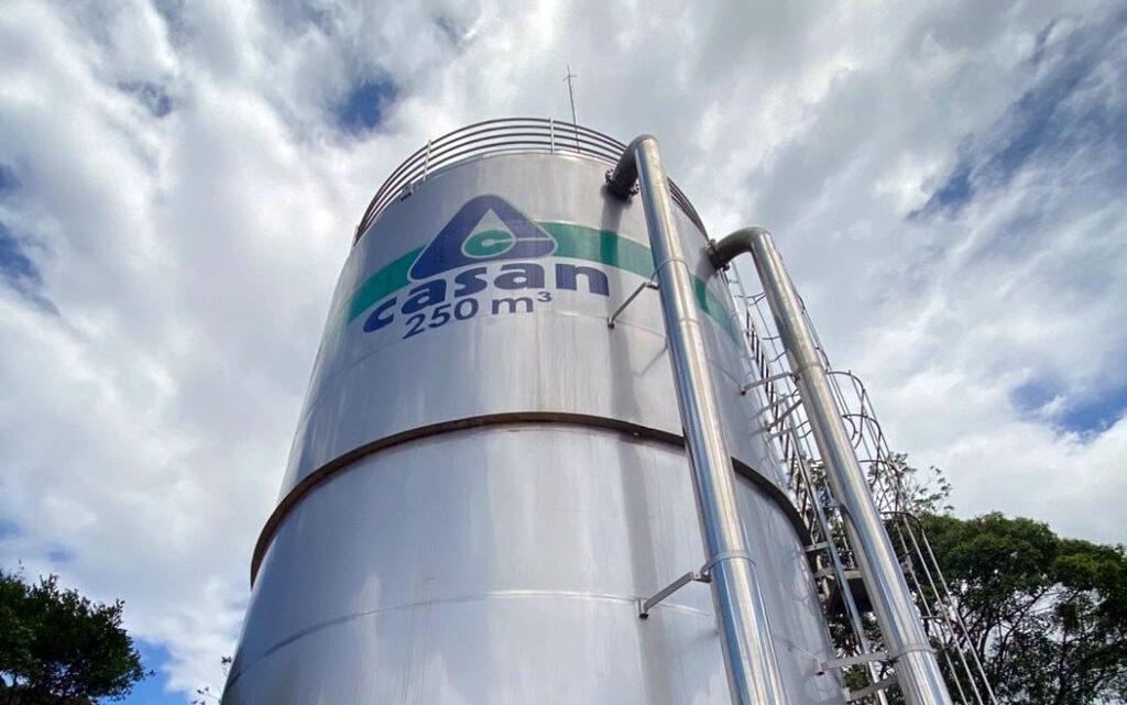 Benedito Novo celebra novo reservatório e avança em tecnologia para abastecimento de água