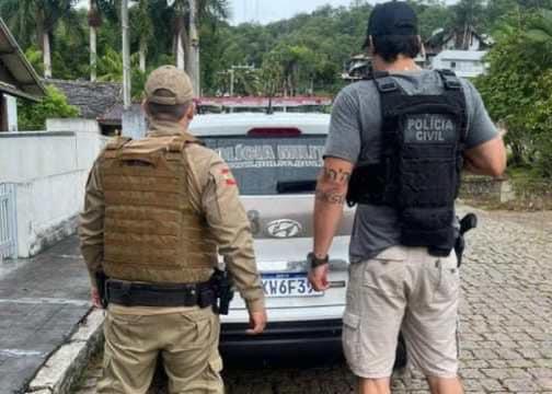 POLÍCIA CIVIL E POLÍCIA MILITAR PRENDEM FORAGIDO EM IBIRAMA