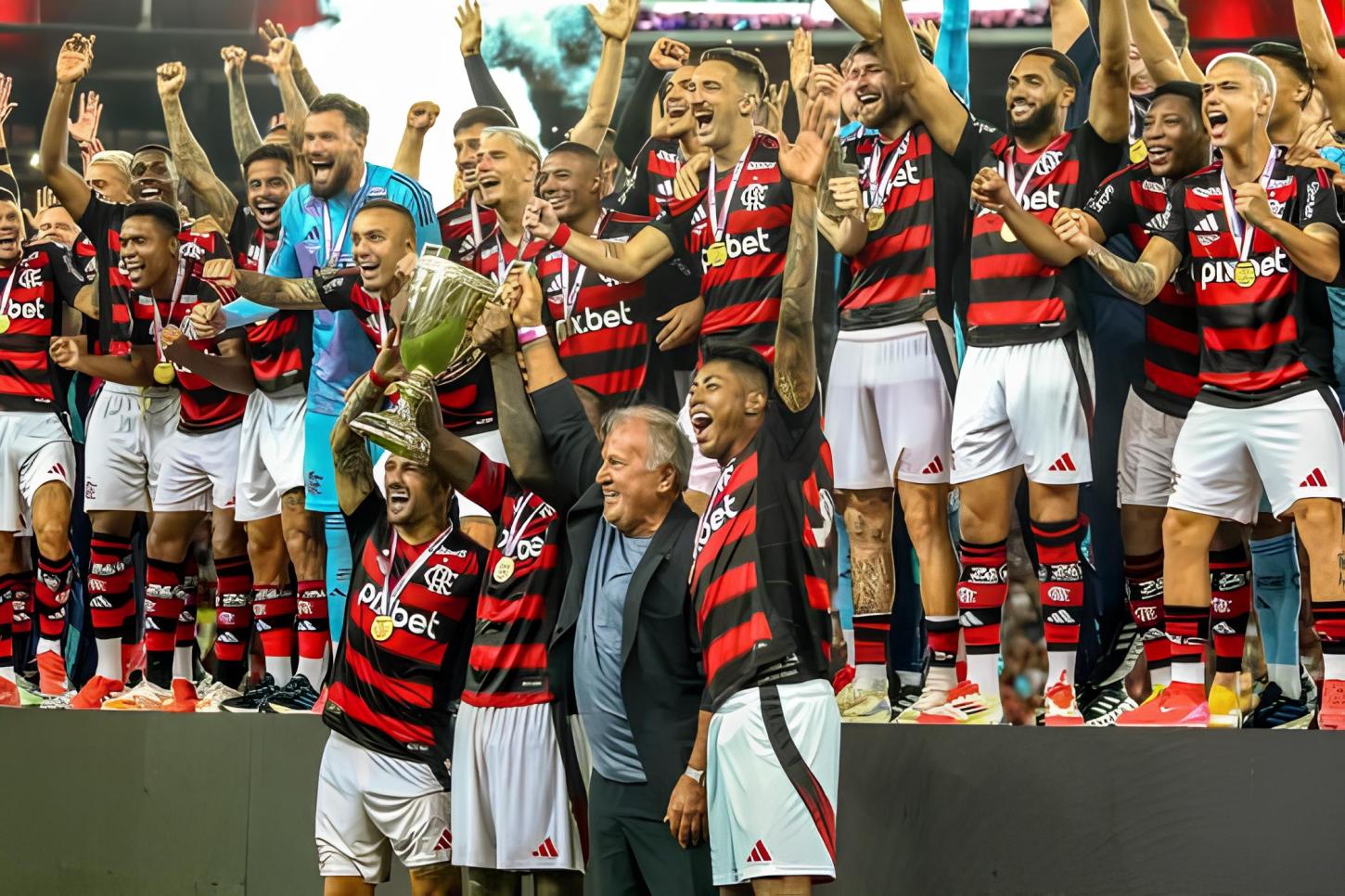 Flamengo conquista bicampeonato carioca após empate em clássico contra Fluminense