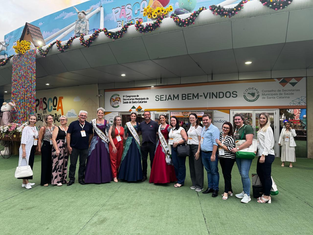 Timbó participa do 9º Congresso de Secretarias Municipais de Saúde de Santa Catarina