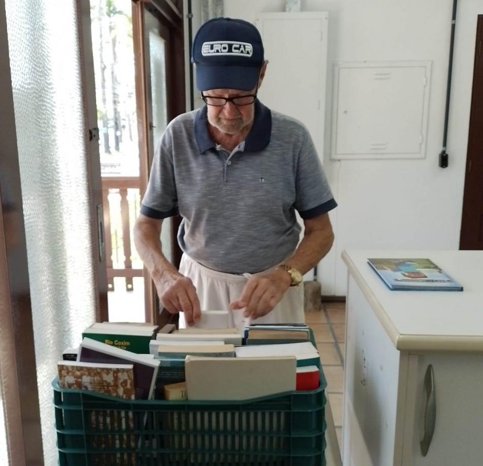 Biblioteca Municipal disponibiliza cesta de leitura para doação à comunidade