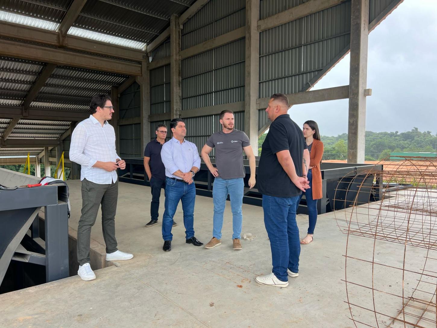 Timbó participa de reunião com o Secretário de Meio Ambiente de SC