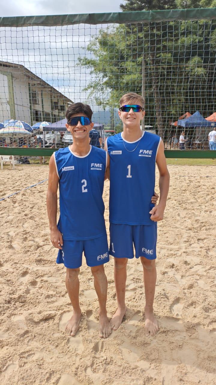 Dupla de Vôlei de Praia- Sub 19 conquista vaga no torneio principal
