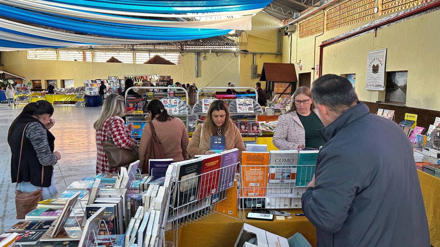 Feira do Livro de Timbó começa hoje (11/6) com programação gratuita