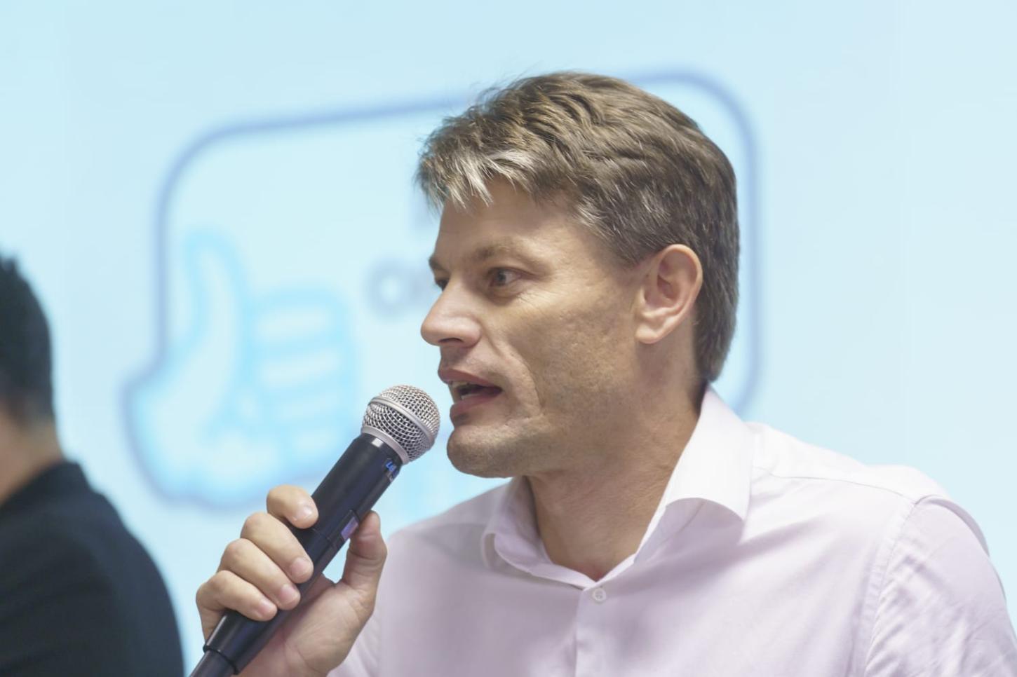 Prefeito Jean destaca importância do esporte em Benedito Novo e sua participação na Olimpíada entre Empresas