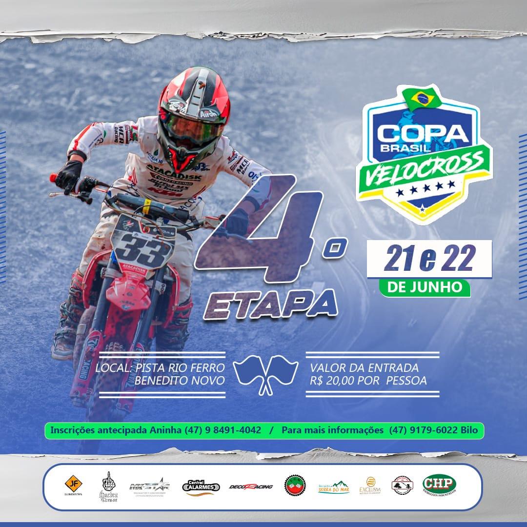 Prepare-se para a Aventura! Benedito Novo Aquece os Motores na Copa Brasil de Velocross