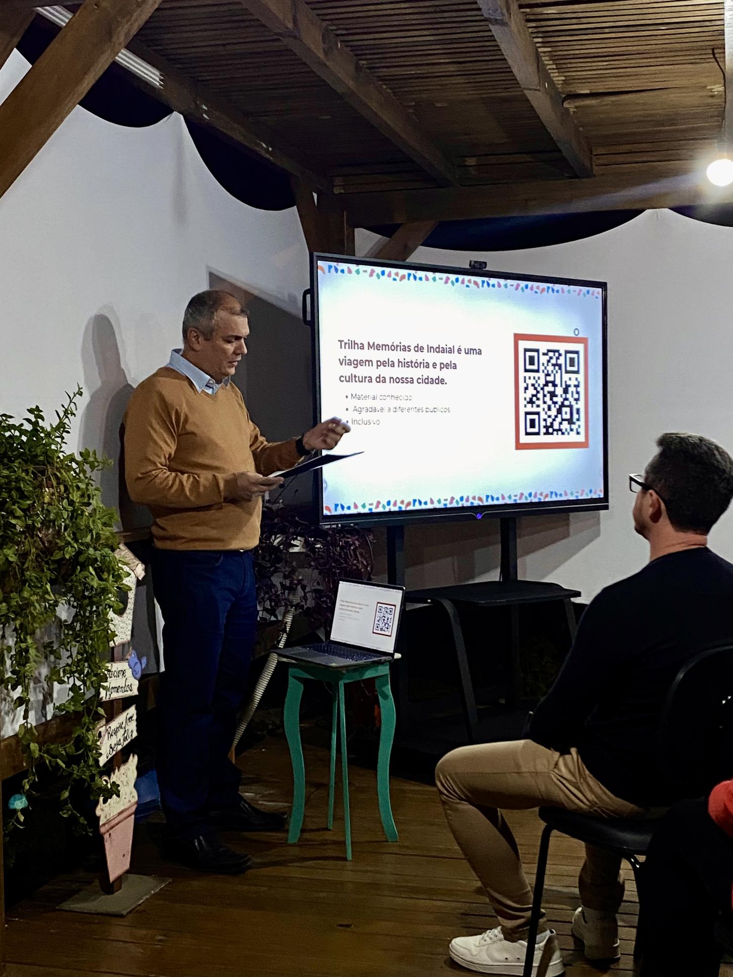 Indaial lança versão acessível da Trilha do Patrimônio com recursos de IA