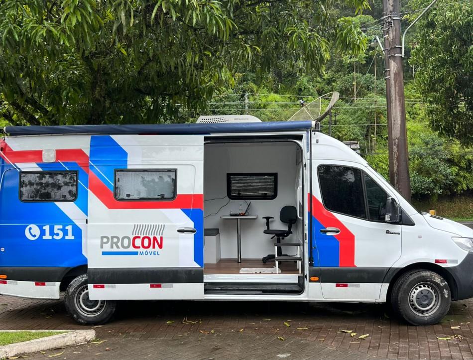 Procon Móvel atende moradores da Vila Itoupava nesta quarta-feira, dia 20