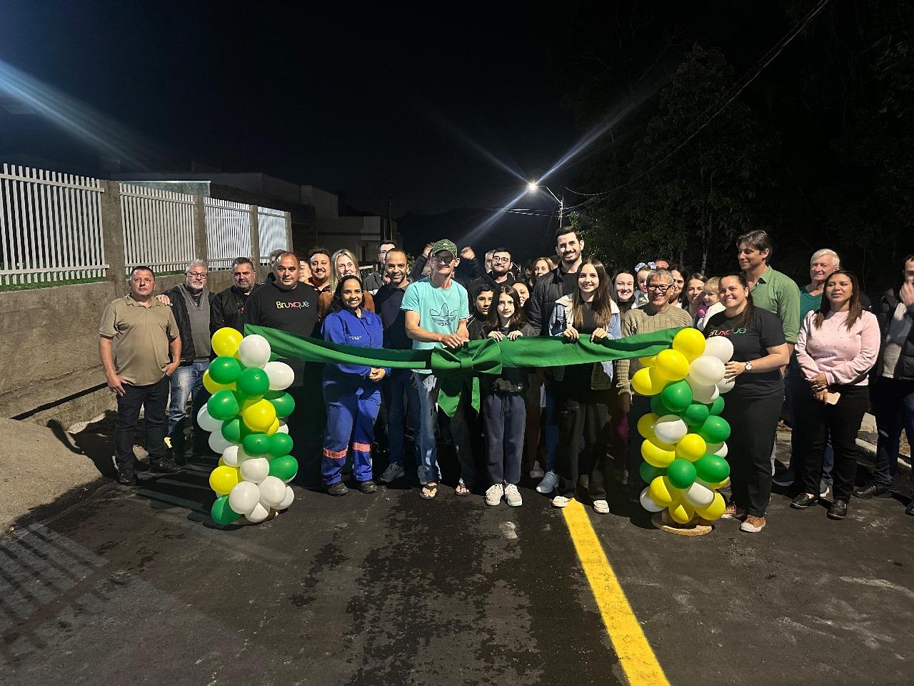 Via em Águas Claras é inaugurada em noite de conquista para os moradores