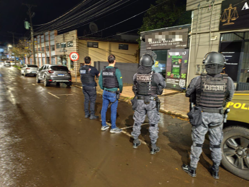 GAECO e a PMSC deflagram operação conjunta em investigação contra grupo responsável pela prática da exploração de jogos de azar