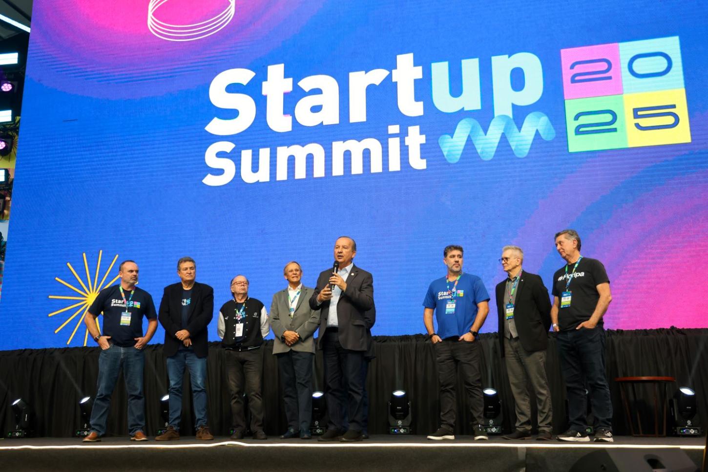 Governador reforça a importância da inovação e do empreendedorismo durante o Startup Summit, maior evento do segmento no Brasil