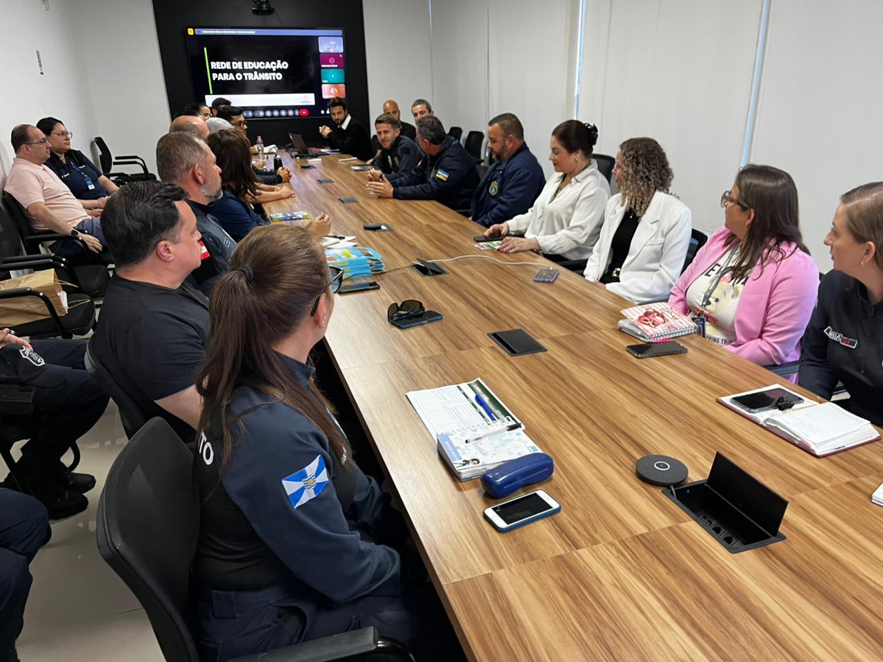 Demutran de Timbó integra projeto de criação da Rede de Educação de Trânsito de Santa Catarina