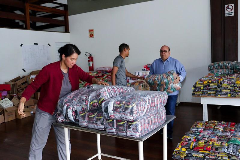 Gincana do Bem dos servidores arrecada 4,5 toneladas de alimentos e supera expectativas