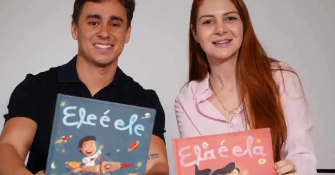 Parlamentar lança livros infantis que vinculam gênero ao sexo biológico