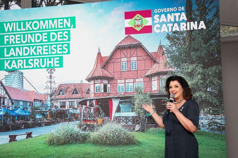 Vice-governadora recebe comitiva alemã do Distrito de Karlsruhe e reforça cooperação internacional de Santa Catarina
