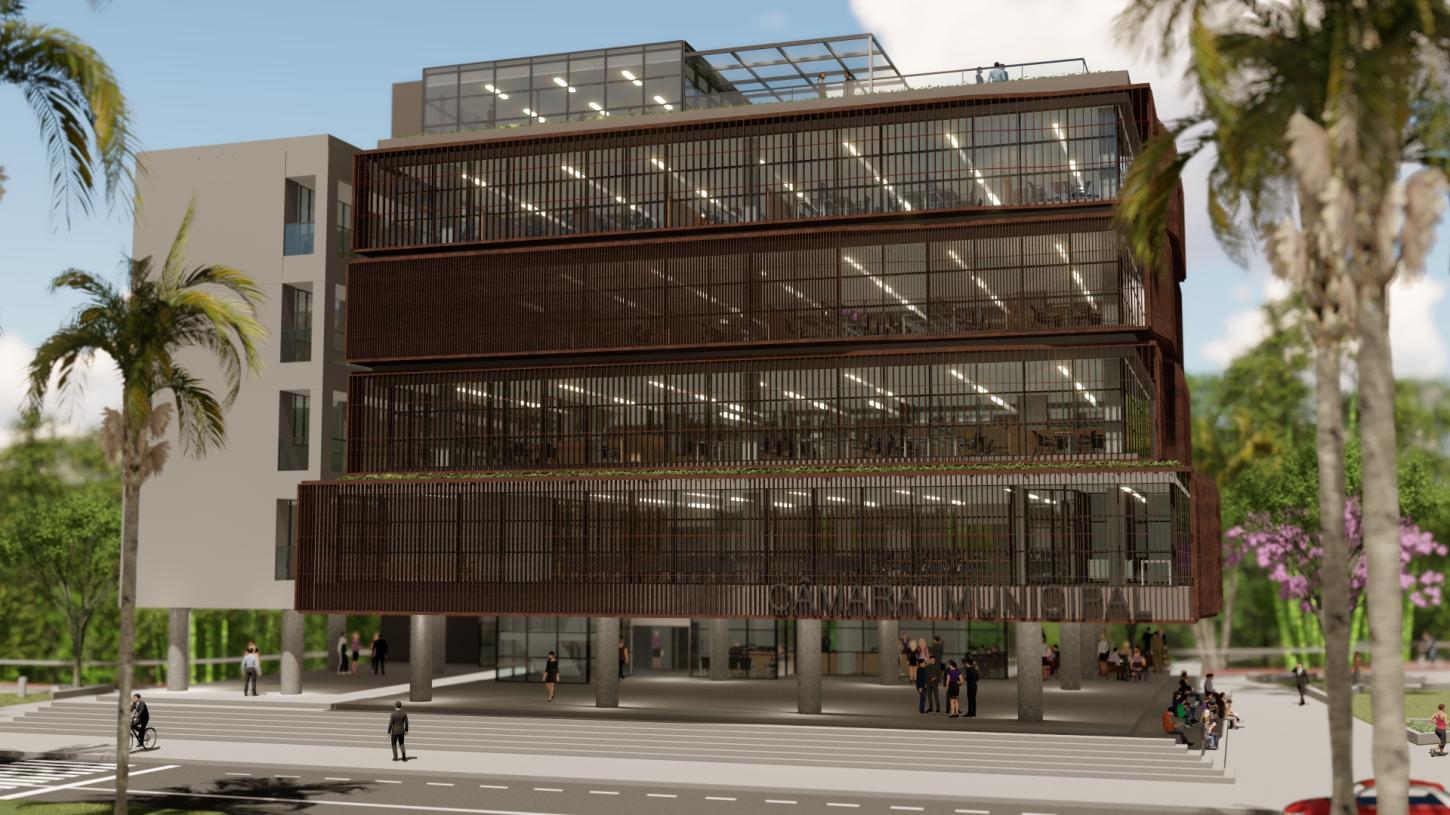 Câmara retoma o projeto da nova sede com foco na revitalização do centro histórico de Blumenau