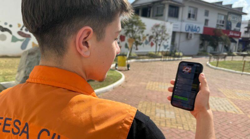 Defesa Civil de Gaspar emite alerta para temporais e ventos fortes nesta sexta-feira (7)