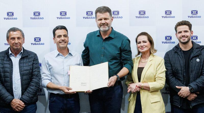 Denis Matiola assume interinamente a Prefeitura de Tubarão