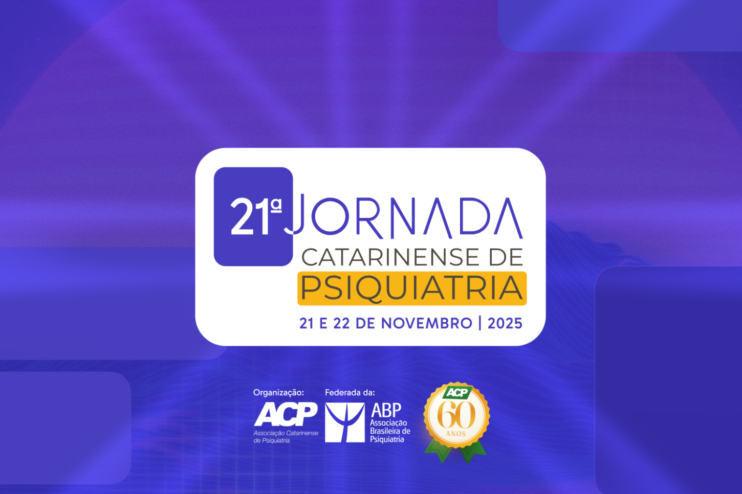 Florianópolis recebe a 21ª Jornada Catarinense de Psiquiatria