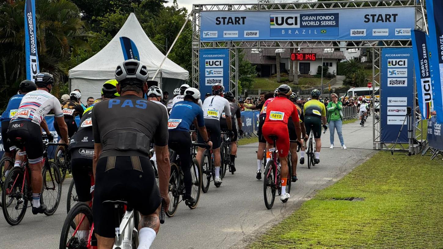 Timbó será novamente sede do UCI Gran Fondo Brasil em 2026