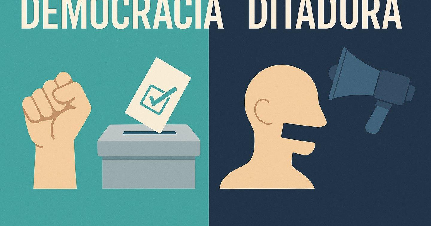 Democracia x Ditadura: Entenda as Diferenças que Moldam o Destino de um País