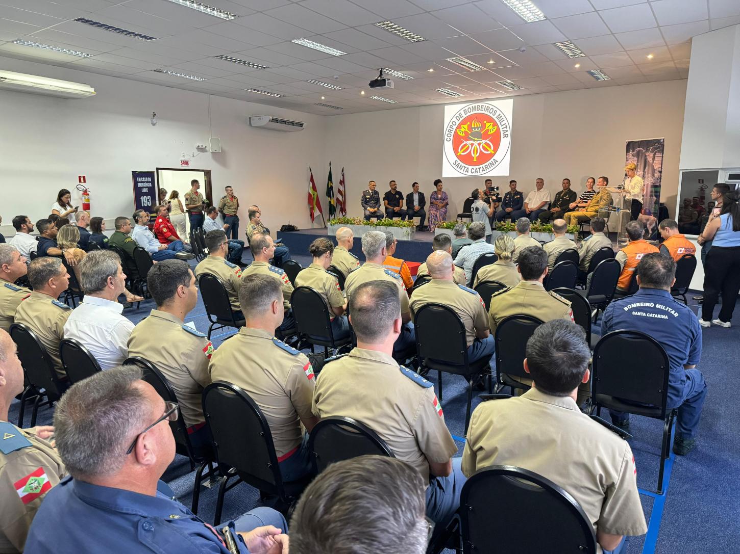 Blumenau recebe sede regional dos bombeiros militares
