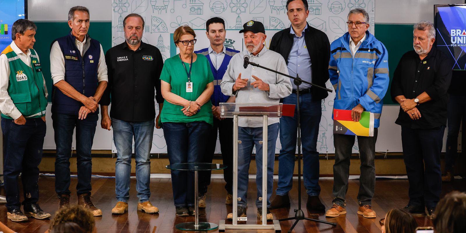 Lula anuncia que financiamento para desabrigados em Minas Gerais seguirá padrão do Rio Grande do Sul