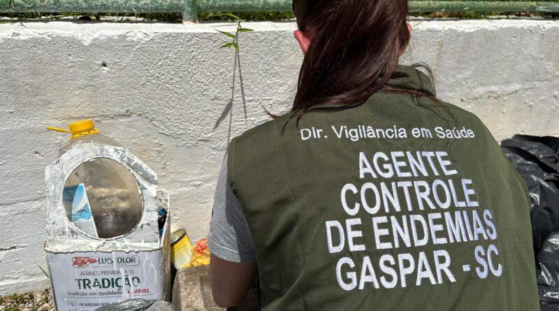 LIRA aponta baixo risco de infestação de dengue na maioria dos bairros de Gaspar