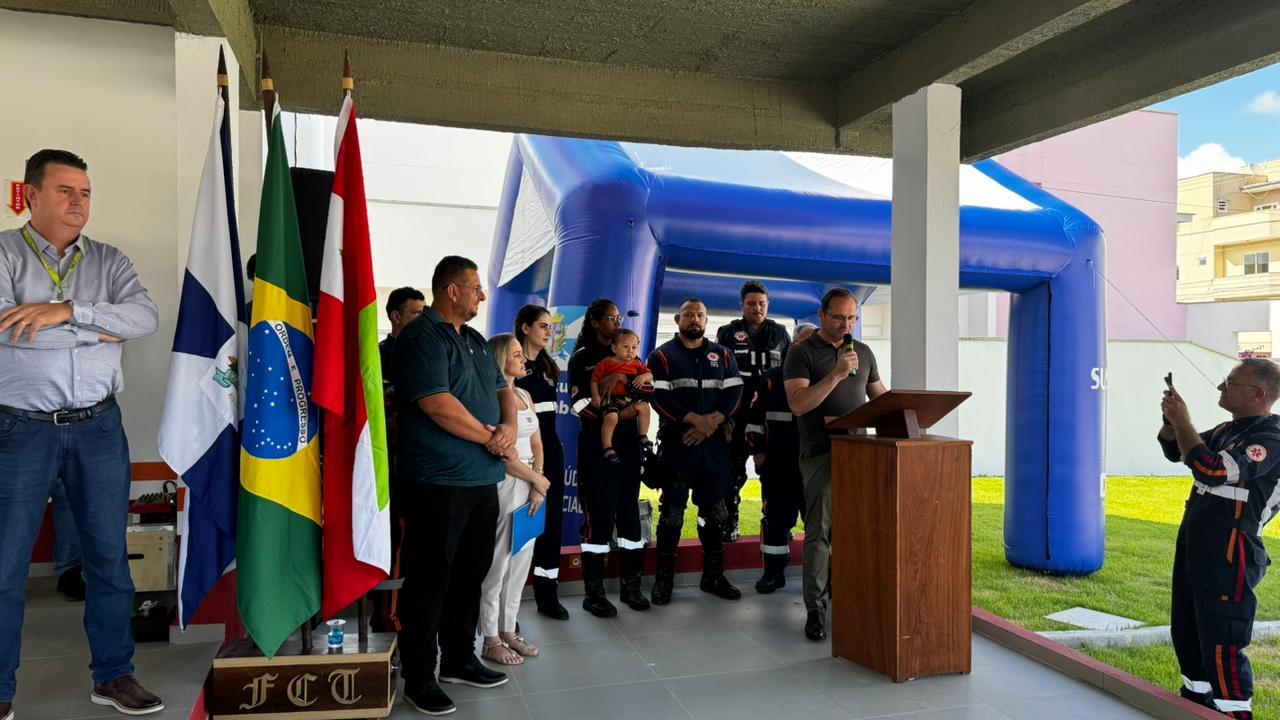 Prefeitura de Timbó entrega nova sede do Samu com adequações ao projeto original