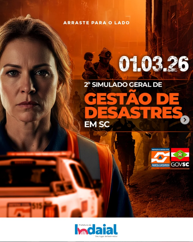 Programação oficial – 2º Simulado Geral de Gestão de Desastres