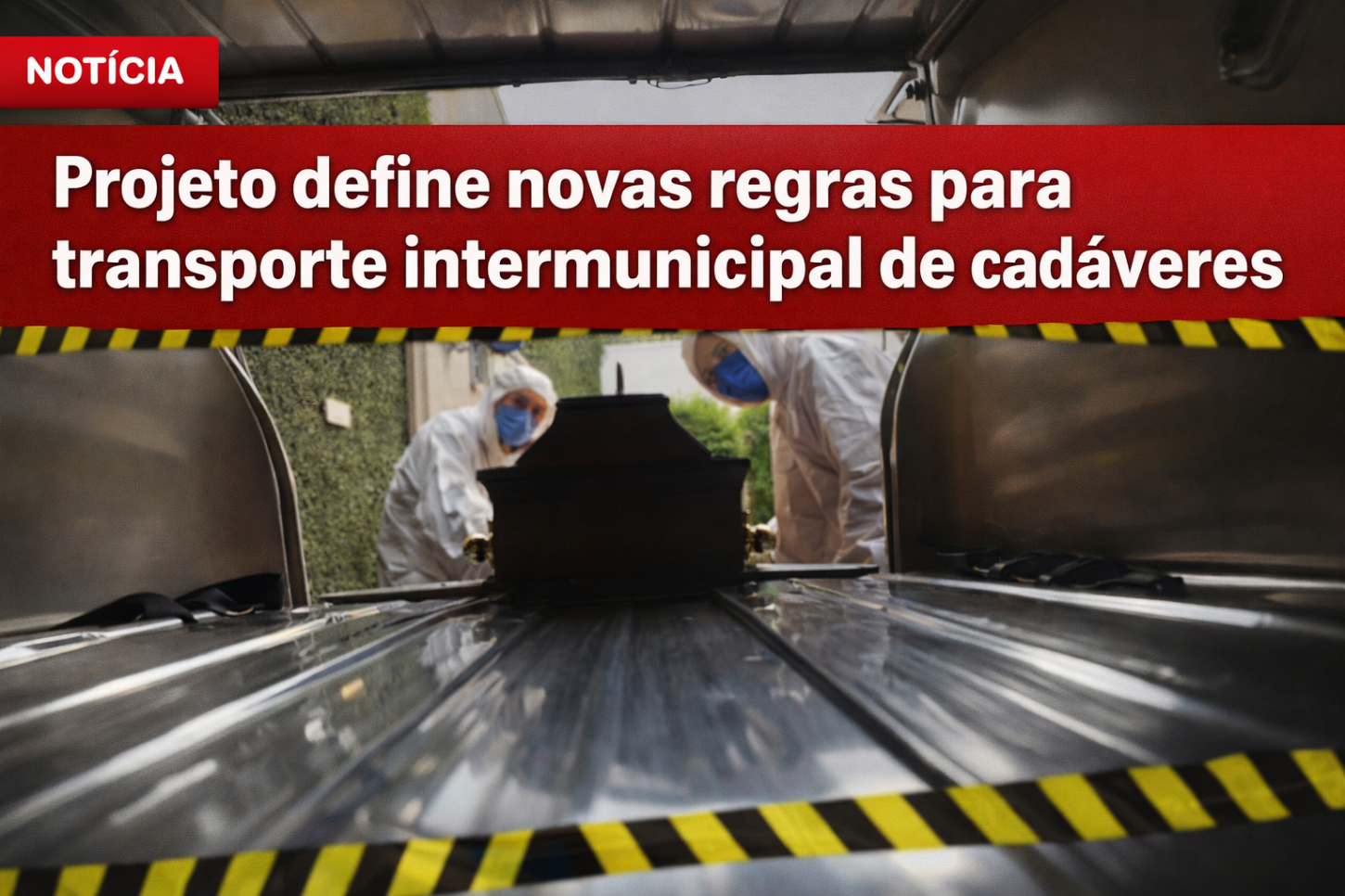  Projeto define novas regras para transporte intermunicipal de cadáveres