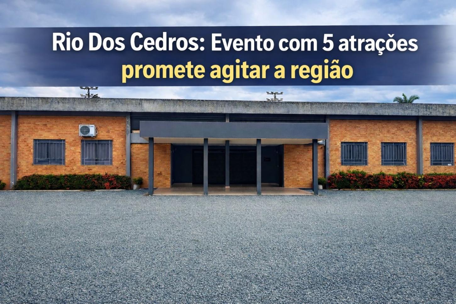 Rio dos Cedros se prepara para a Tardezinha do Unions!