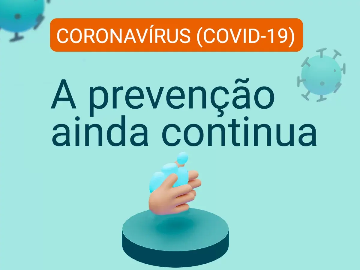 Saúde reforça prevenção contra a Covid-19