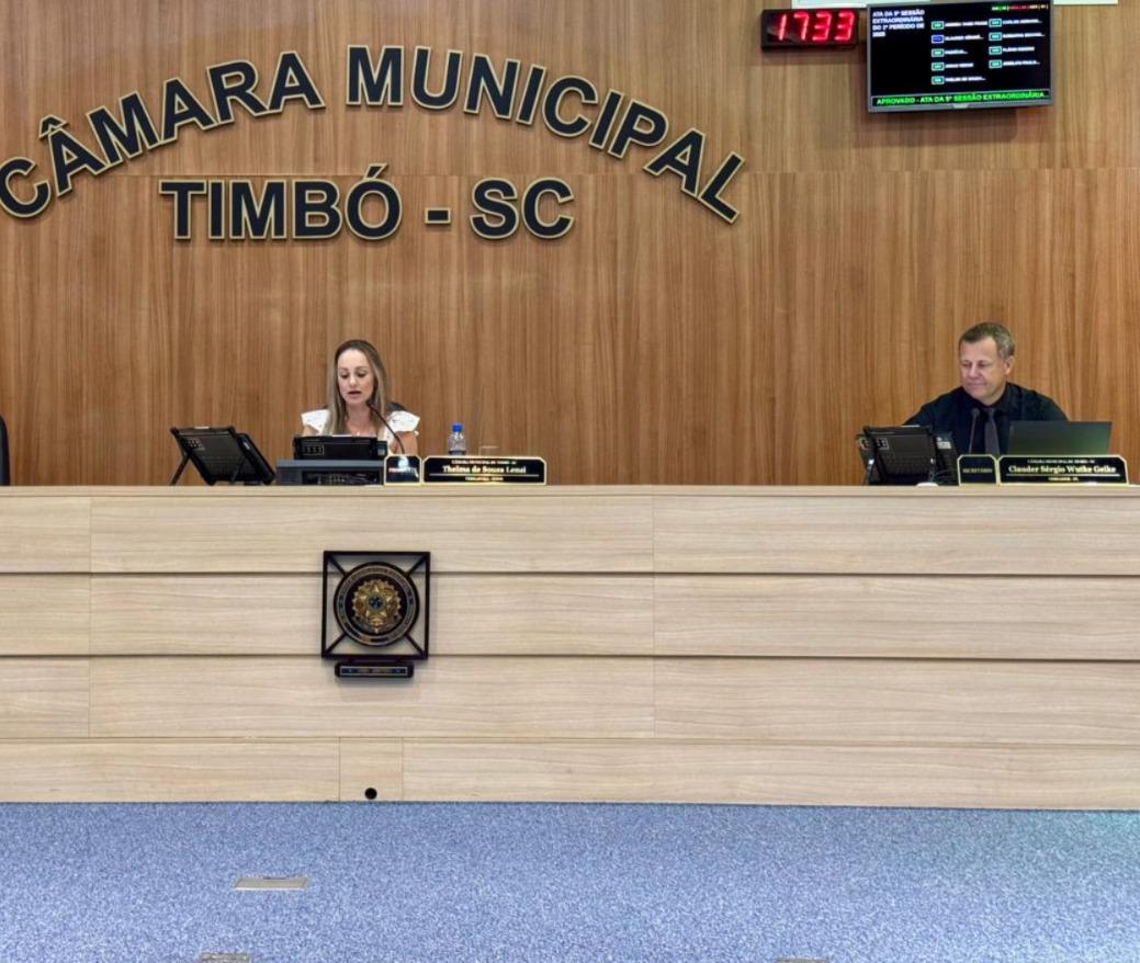 Vereadores elegem nova Mesa Diretora