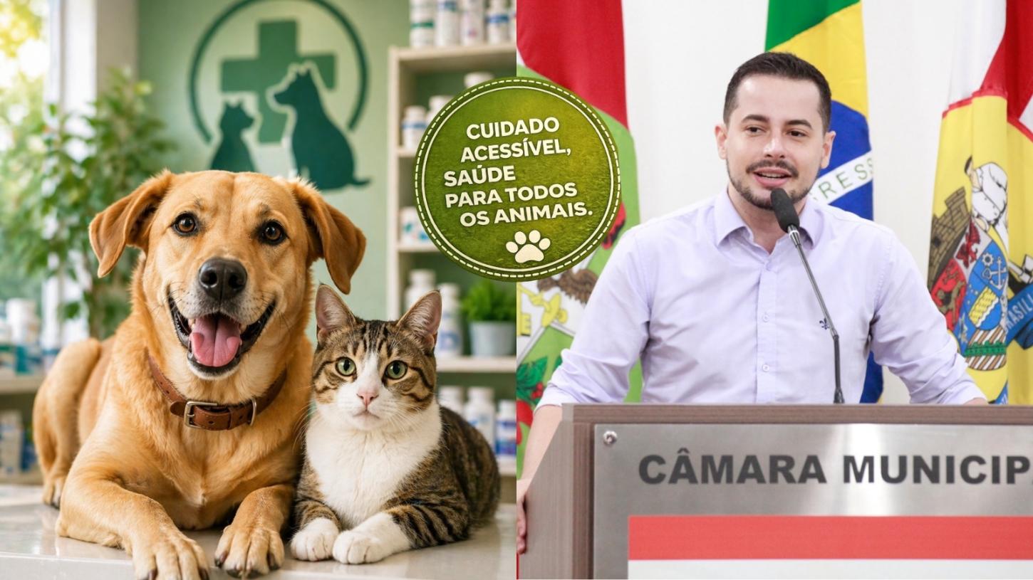 Câmara de Blumenau aprova Farmácia Veterinária Popular e vereador derrota orientação contrária do governo 
