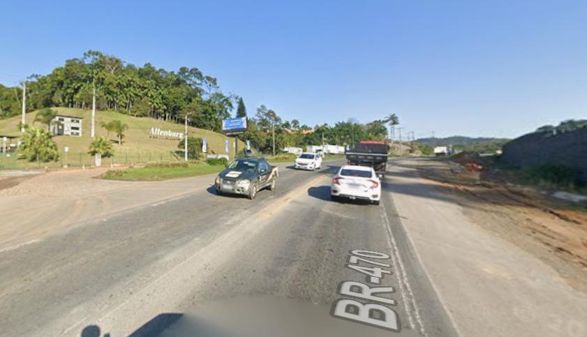 DNIT alerta para interdição da BR-470/SC, em Blumenau, nesta segunda-feira (20)