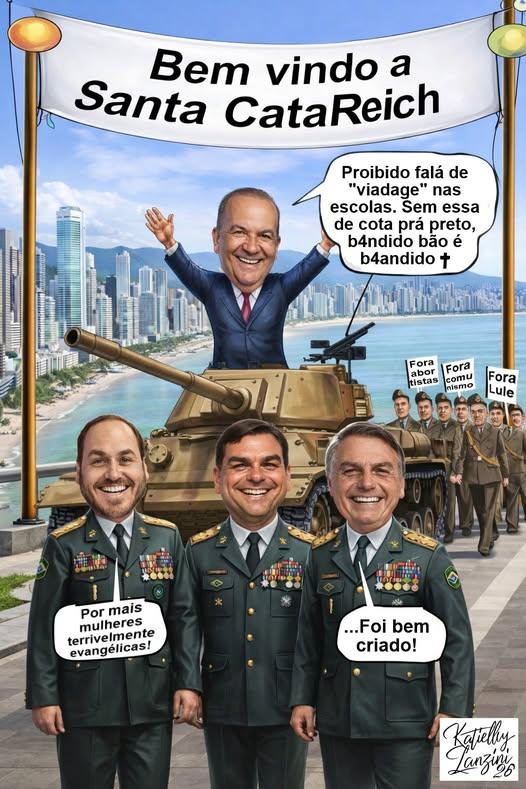 O CATARINENSE SE ORGULHA DE SER VISTO COMO NAZI-FACIST4 ?