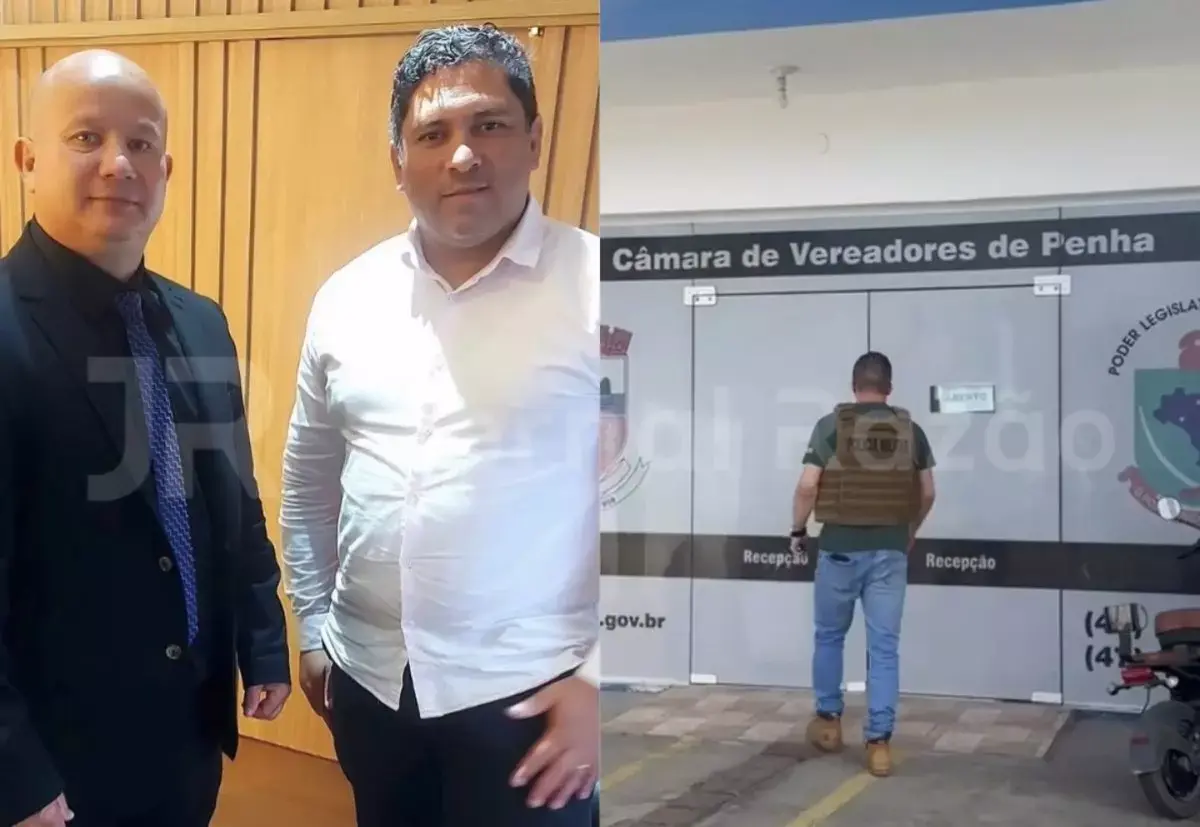 Vereador e ex-chefe de gabinete são presos em investigação de “rachadinha” na Câmara de Penha