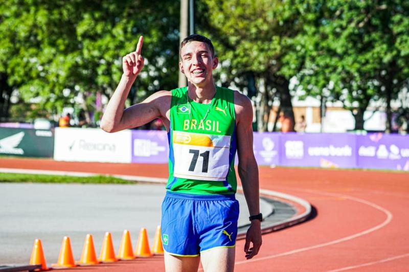 ATLETA DE ITAJAÍ É CONVOCADO PARA DEFENDER O BRASIL NO CAMPEONATO IBERO-AMERICANO SUB-20 DE ATLETISMO