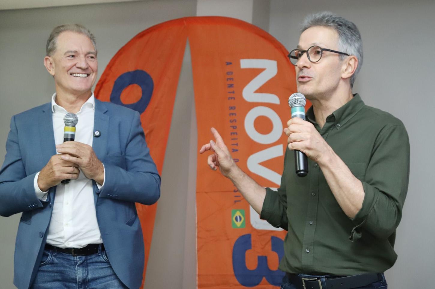Odair Tramontin lança pré-candidatura durante agenda de Romeu Zema em Blumenau