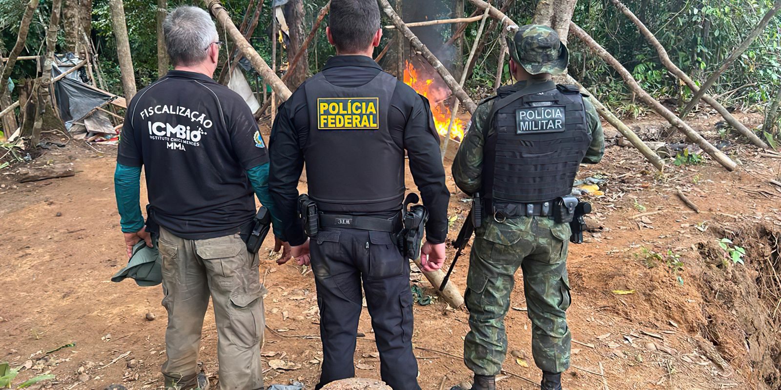 Polícia Federal intensifica combate a garimpos ilegais na Amazônia entre Amapá e Pará
