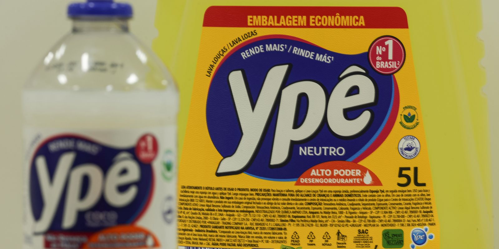 Anvisa autoriza retorno de produtos Ypê após análise de lotes