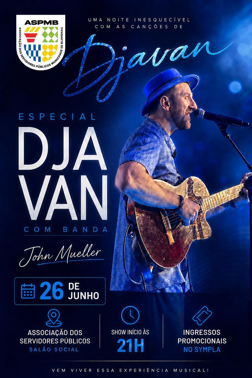 Especial Djavan por John Mueller em #Blumenau.