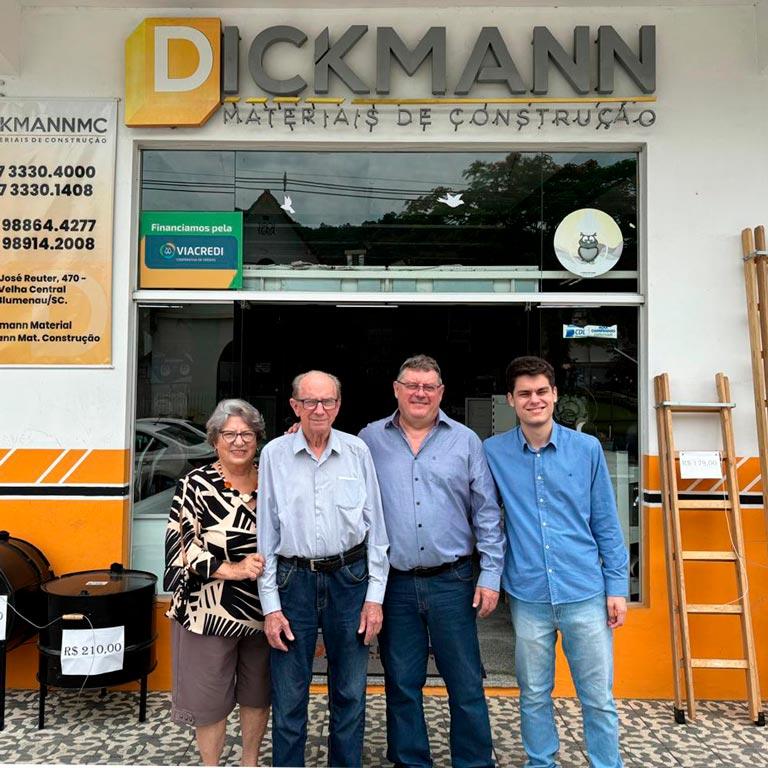 Morre aos 83 anos Ivo Alberto Dickmann, fundador da tradicional Dickmann Materiais de Construção