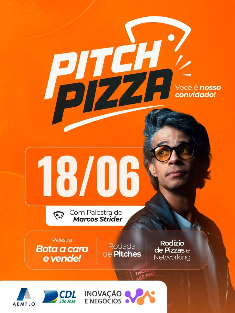 Pitch Pizza reúne empreendedores e lideranças da inovação em São José