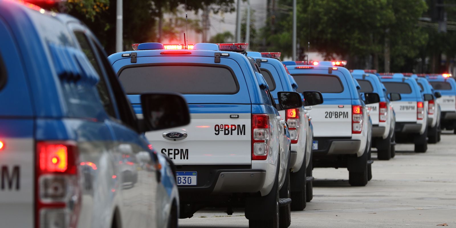Policiamento reforçado pela PM do Rio para jogos da seleção brasileira