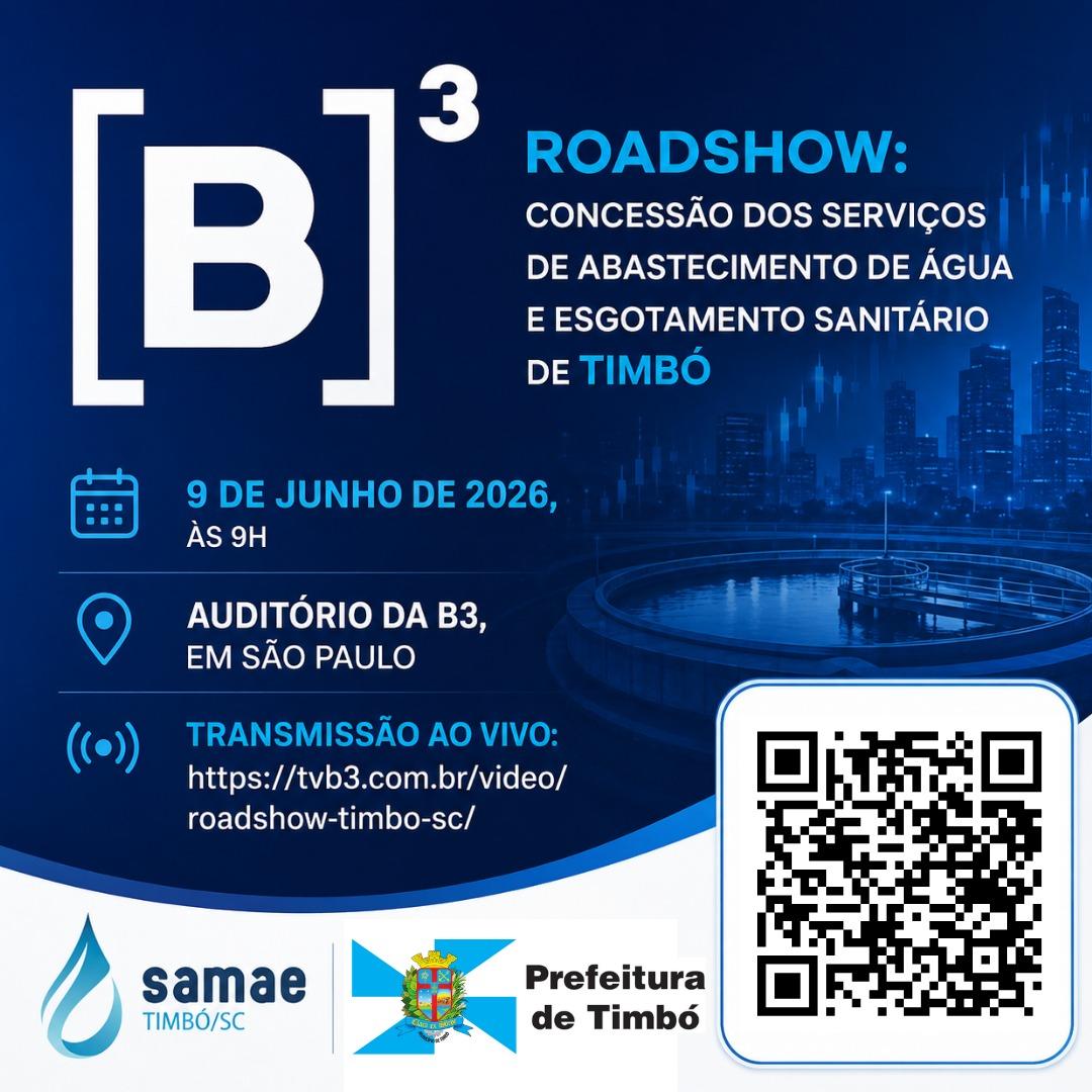 Timbó avança rumo ao futuro do saneamento 
