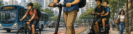 A CULPA NÃO É DO PATINETE