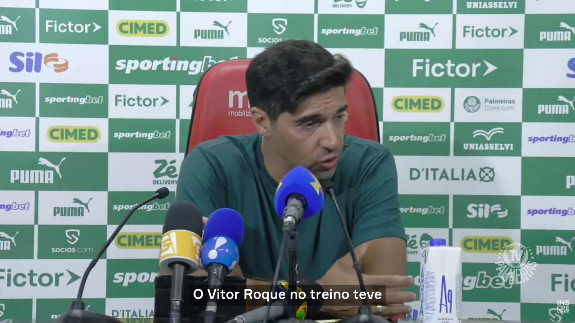 Abel Ferreira comenta lances polêmicos no Barradão