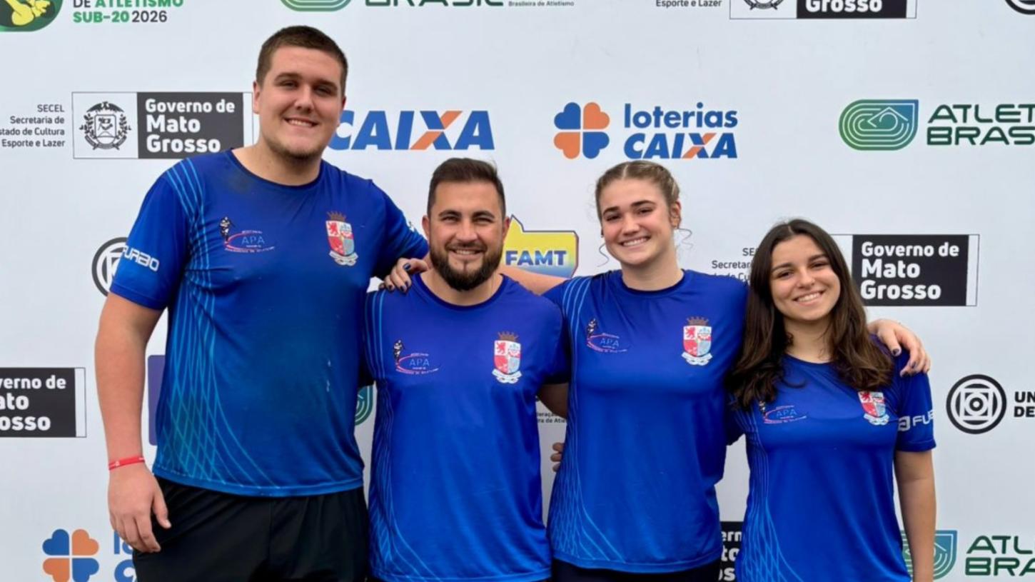 Atletismo: Pomerode esteve presente no Campeonato Brasileiro Interclubes Loterias Caixa de Atletismo Sub-20 